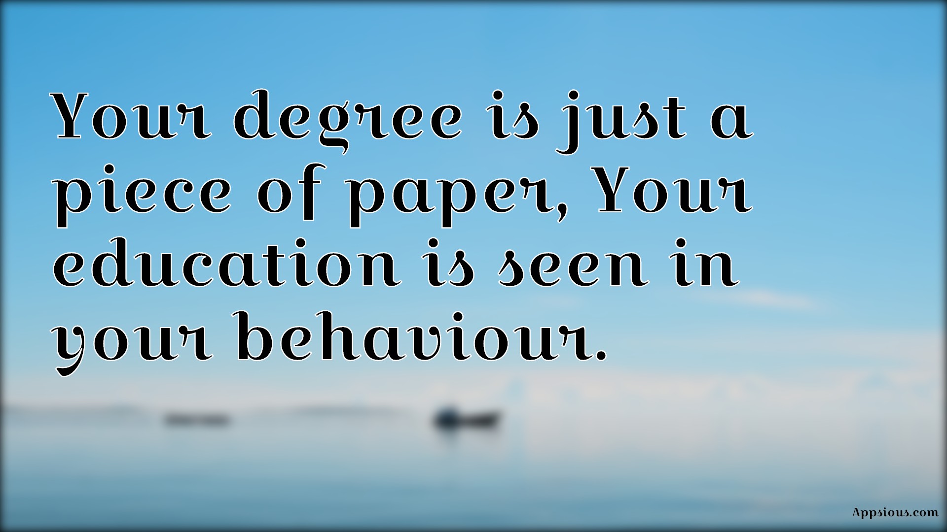 degree is just a piece of paper real education